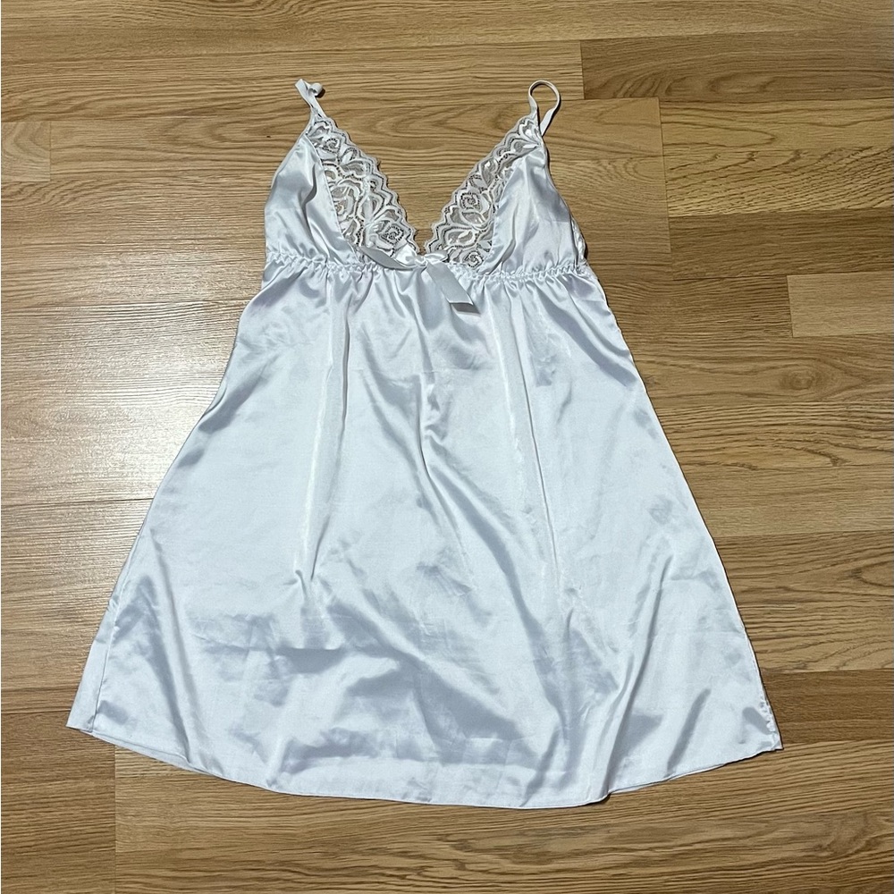 White Slip Gown